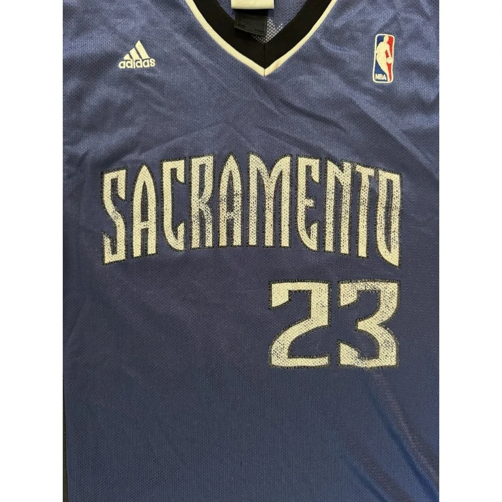 Adidas Sacramento Kings Jersey Adult Small Purple‎ Vintage Y2K NBA